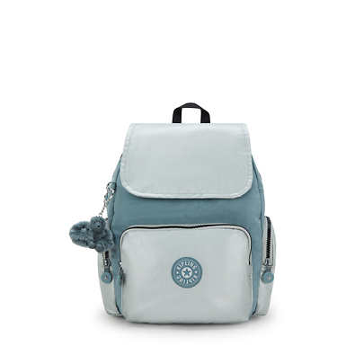 City Zip Small Backpack - Relaxed Grey