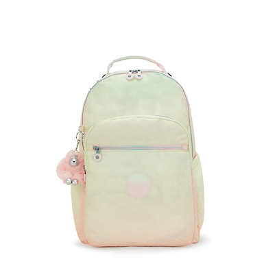 Seoul Large Printed 15" Laptop Backpack - Gradient Combo