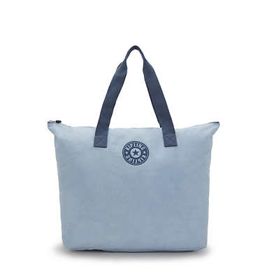 Davian Packable Tote Bag - Cozy Blue