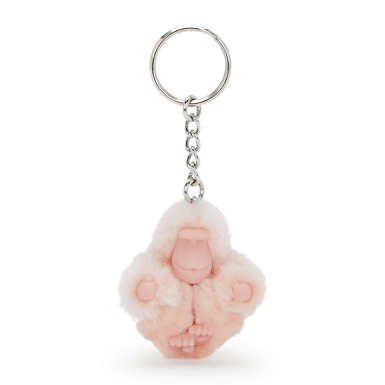 Sven Extra Small Monkey Keychain - Pink Shine