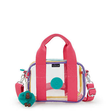 Nadale Clear Crossbody bag - Peacock Pop Multi