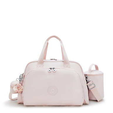 Camama Metallic Diaper Bag - Pink Shine