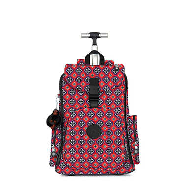 Alcatraz II Printed Rolling Laptop Backpack