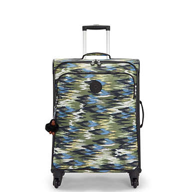 키플링 파커 롤링 캐리어 미디움 Kipling Parker Medium Rolling Luggage,Camo Charm