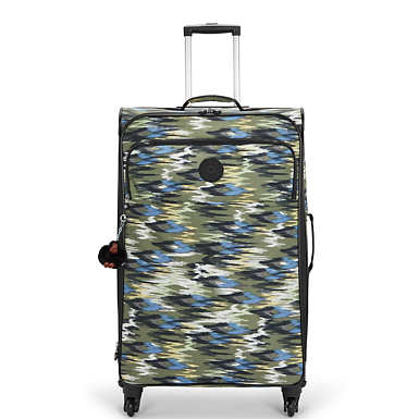 키플링 파커 롤링 캐리어 라지 Kipling Parker Large Rolling Luggage,Camo Charm