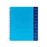 Poppin Three-Subject You Rule Notebook, Holiday Waves, small
