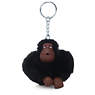 Sven Monkey Keychain, Black, small