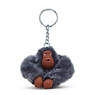 Sven Monkey Keychain, Foggy Grey, small
