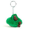 Sven Monkey Keychain, Signature Green Embossed, small