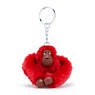Sven Monkey Keychain, Cherry Tonal, small