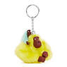 Mom and Baby Sven Monkey Keychain, Solar Yellow Varsity, small