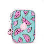 100 Pens Printed Case, Blooming Pink, small