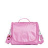Kichirou Metallic Lunch Bag, Prom Pink Metallic, small
