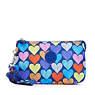 Creativity Extra Large Printed Wristlet, Clear Blue Metallic, small