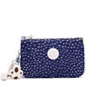 Creativity Extra Large Printed Wristlet, Tie Dye Blue Lacquer, small