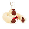 Extra Large Monkey Keychain, White, small