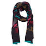 WINTER SCARF PRINT, Bronze Metallic, small