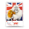 Royal Baby Monkey Keychain, Multi, small