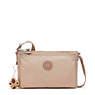 Mikaela Crossbody Bag, Light Clay Sand, small