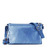Mikaela Metallic Crossbody Bag, Black, small