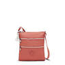Keiko Crossbody Mini Bag, Pink Mermaid Embossed, small