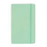 Poppin Medium Soft Paper Cover Notebook, Seaweed Green Blue, small