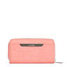 Pandora Continental Zip Wallet, Merlot Pink, small