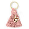 Tassel Key Fob, Red Rouge, small
