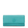 New Teddi Snap Wallet, Seaglass Blue, small