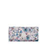New Teddi Printed Snap Wallet, Floral Tapestry, small