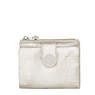 Maloney Metallic Wallet, Warm Beige M, small