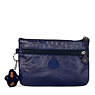 Ness Embossed Small Pouch, Cosmic Navy, small