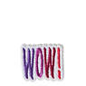 Wow Peel and Stick Patch, Multi, small