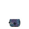 Tops Printed Wallet, Blue Red Silver Block, small