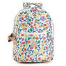 Seoul Large Printed Laptop Backpack, Cool Coral, small