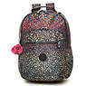 Seoul Large Printed Laptop Backpack, Gradient Combo, small