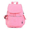 Ravier Medium Backpack, Primrose Pink Satin, small