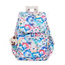 Ravier Medium Printed Backpack, Cherry Rainbow Zipper, small
