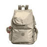 Ravier Medium Metallic Backpack, Artisanal K Embossed, small