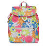 Karita Small Printed Backpack, Gentle Teal, small