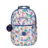 Seoul Large Printed Laptop Backpack, Glamorous Tiles, small