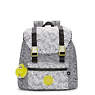 Siggy Small Printed Backpack, Popcorn Dance, small