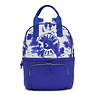 Declan Printed Gym Tote Backpack, Mariposa Wind Sapphire, small