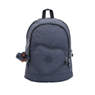 Heart Printed Kids Backpack, Blue Bleu De23, small