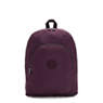 Earnest Foldable Backpack, Dark Plum, small