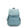 City Pack Backpack, Peacock Teal Stripe, small