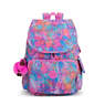 City Pack Printed Backpack, Pink Sands, small