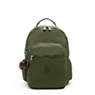 Seoul Go Large 15" Laptop Backpack, Jaded Green Tonal Zipper, small