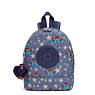 Sienna Small Printed Kids Backpack, Black Noir, small