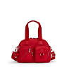 Defea Shoulder Bag, Cherry Tonal, small